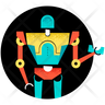 space robot icon png