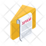 icons for spam mail