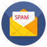 icons of spam mail