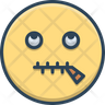 tongue-tied emoji