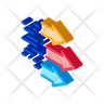 free speed arrows icons
