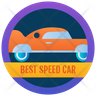 speed car icons free