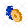 icon for speed fast gear