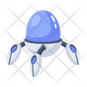 web spider bot icon png