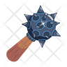 spiked ball icon png