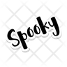 spooky icon svg