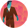 icon for mysterious man