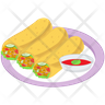 icons for egg rolls