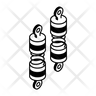 compression springs icon svg