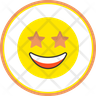 excited face logo
