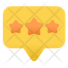icon star message