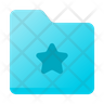 star folder icons