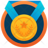 medal star icons