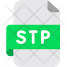 icon for step d cad file