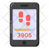 step tracker icon png