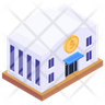 stock exchange building icon png