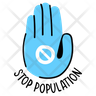 stop hand logos