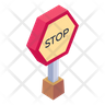 stop board icon