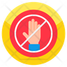 stop symbol emoji