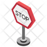 stop symbol icons