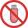 icon for stop usb