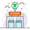 free store locator icons