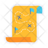 paper map icon