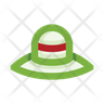 straw hat icon