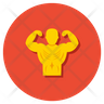 icon for strong body