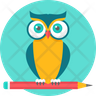 owl book icons