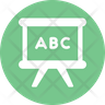 blackboard cleaning icons