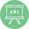 online library icon svg