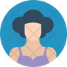 icon stylish avatar