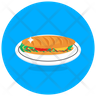 icons for sub sandwich