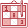 table number icon