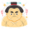 icons of sumo fighter