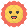 sun emoji icon png