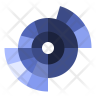 sunburst graph icons