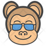 sunglasses monkey icon download