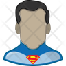 superman returns icon svg
