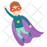 superwoman flying icon png