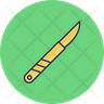 surgical blade icon
