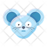 surprised mouse emoji