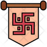 icon swastika banner