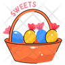 free easter sweets icons