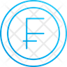 icon for swiss franc