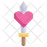 sword in heart icons free