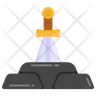 icon for sword stuck