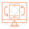 icon for synchronize device