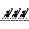 icon for synchronized swimming
